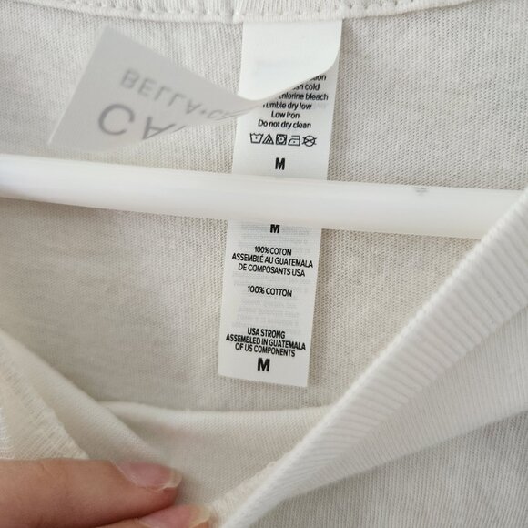 Bundle of Bella + Canvas Basic Green, White, Cream Unisex T-Shirts Tees - Size M - Picture 4 of 7